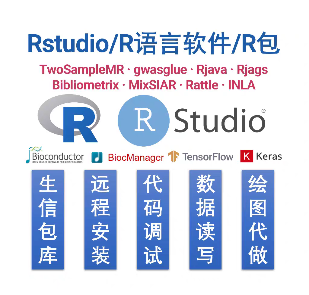 R语言/Rstudio软件 安装包 最新版简体中文版 原版软件 永久激活 支持远程 重装可用 现在下单赠送学习教程 自动发货